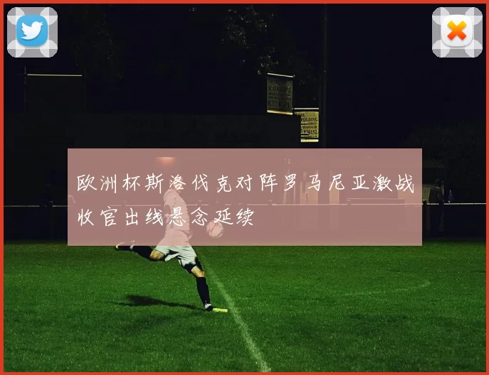 欧洲杯斯洛伐克对阵罗马尼亚激战收官出线悬念延续